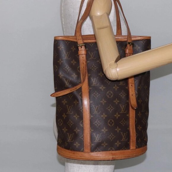 LOUIS VUITTON Monogram Bucket GM Shoulder Bag - Picture 1 of 15